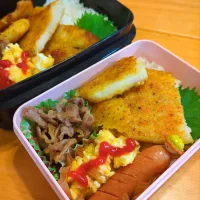 白身魚のカレーチーズ焼き弁当|さやかさん