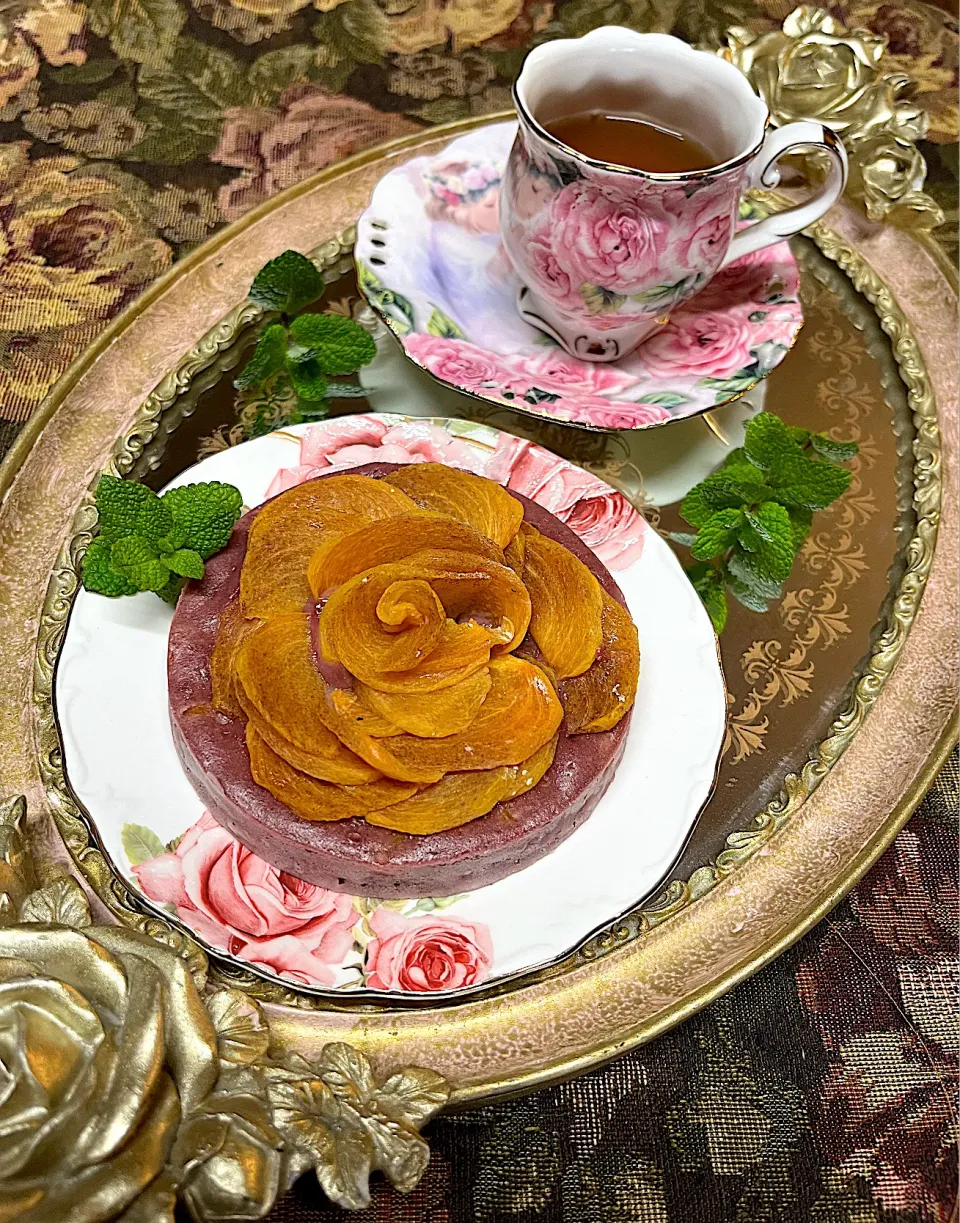 柿コンフィチュール＊紅芋サーターアンダギーミックスマフィン🧁|henryさん