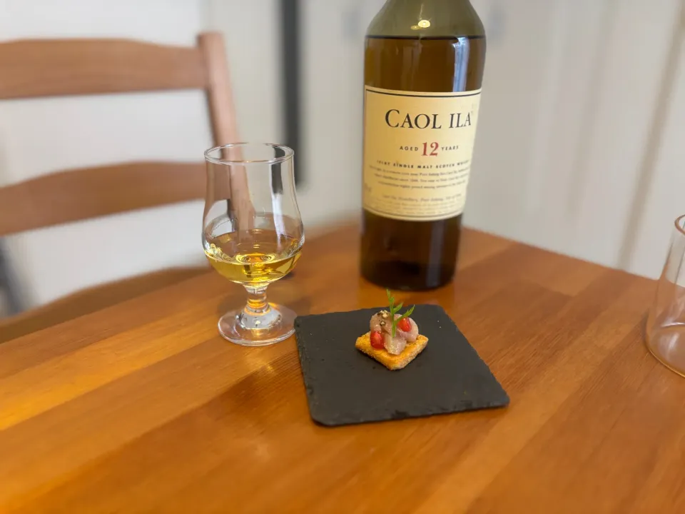 マグロとザクロ　カリラとのペアリング|yaffeeさん