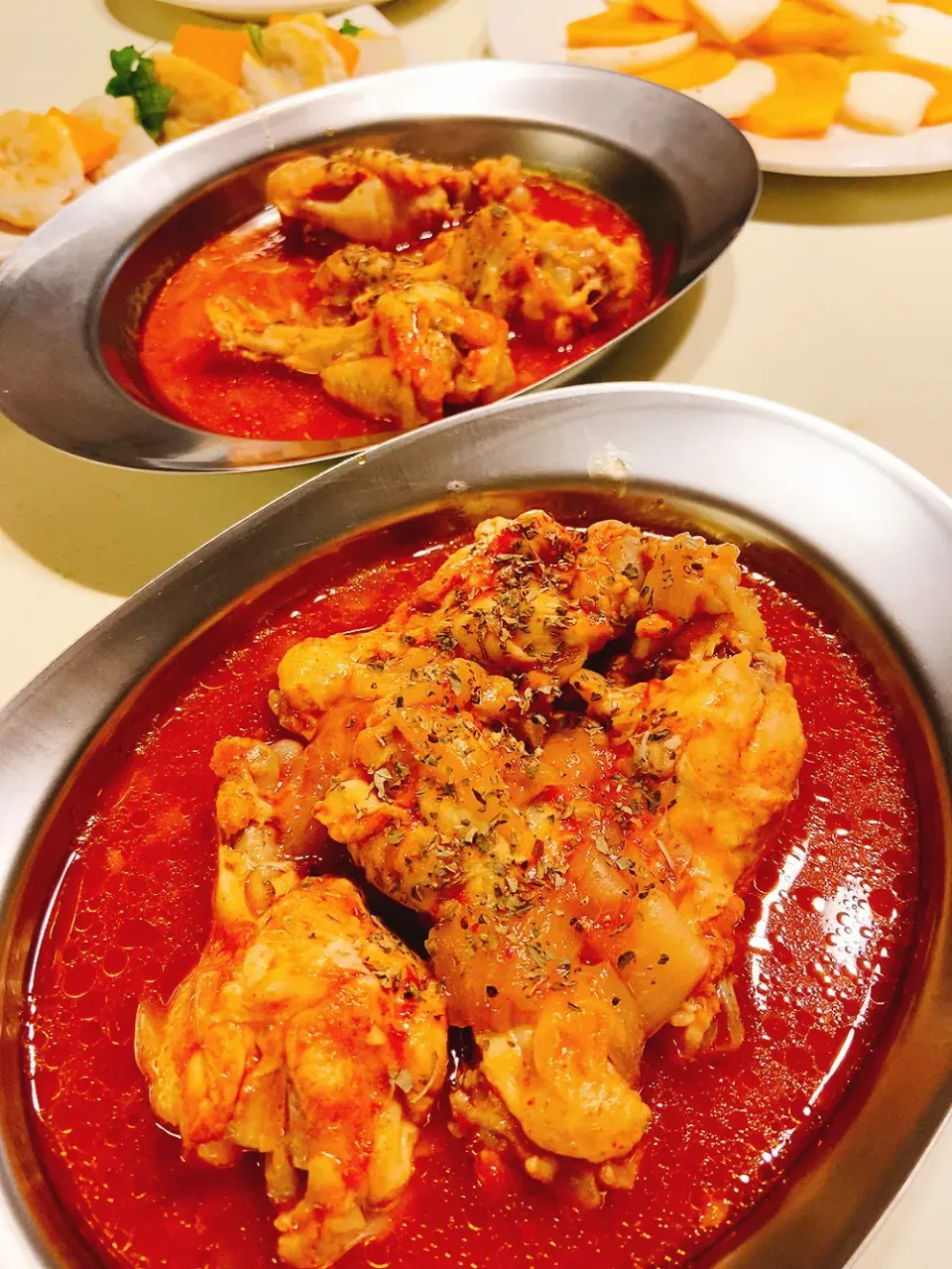 鶏手羽元のトマトジュース煮込み|ももこさん