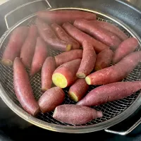 赤ちゃんシルクスイートで蒸かし芋