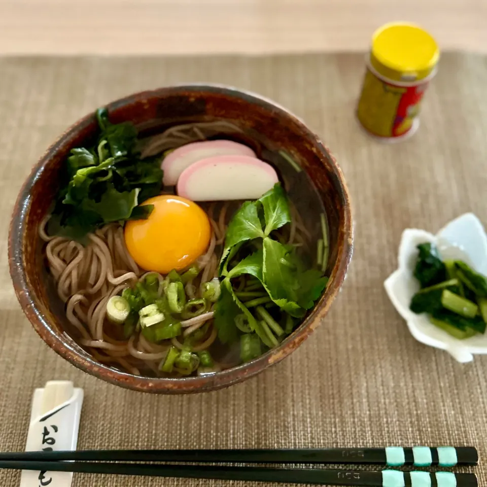 月見そば|けいこさん