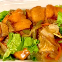 鮭南蛮漬けルッコラ載せ|晴雨さん