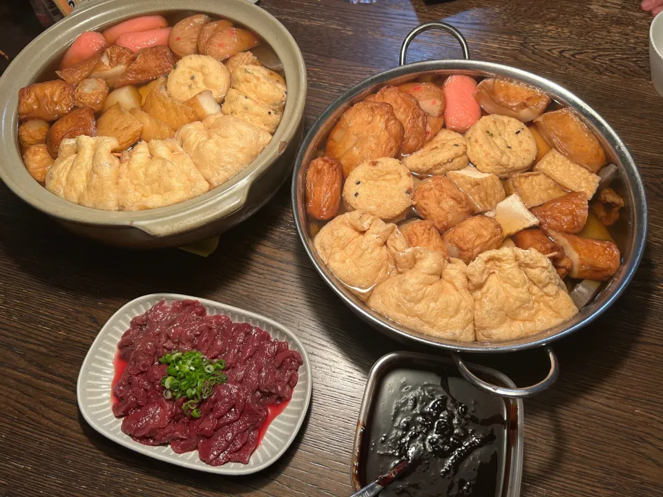 おでん、馬刺し(夜)|＾＾さん