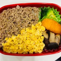 そぼろ弁当。|ちはるさん