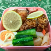 唐揚げ弁当| まゆみさん