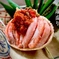 蟹の甲羅盛り🦀|気まぐれシェフさん