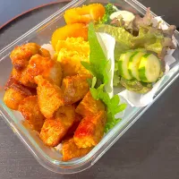 旦那弁当🍱トンテキ|まりっぺさん