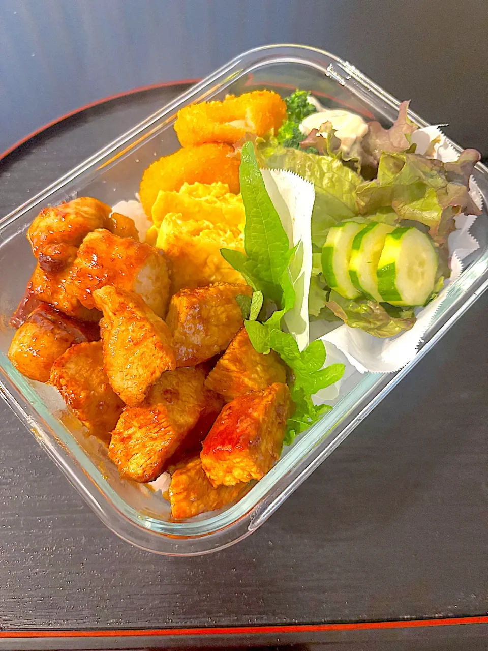 旦那弁当🍱トンテキ|まりっぺさん