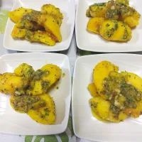 ぎんさんの料理海苔ポテト🥔作ってみました✨