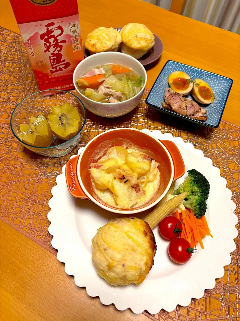 🍴ポテトグラタン＆ツナコーンマフィン|あみかさん