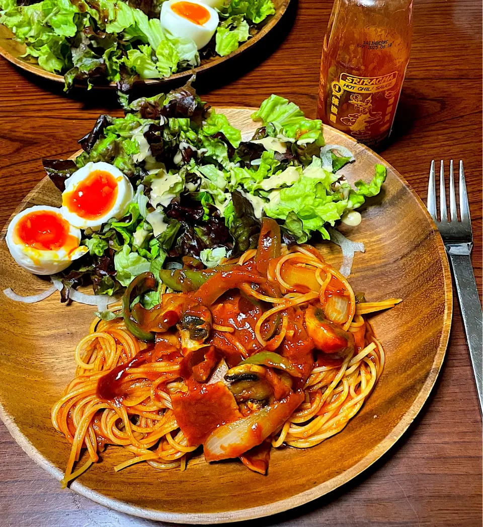 スパゲティナポリタン|つるひめさん