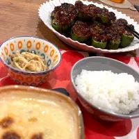 ピーマンの肉詰め