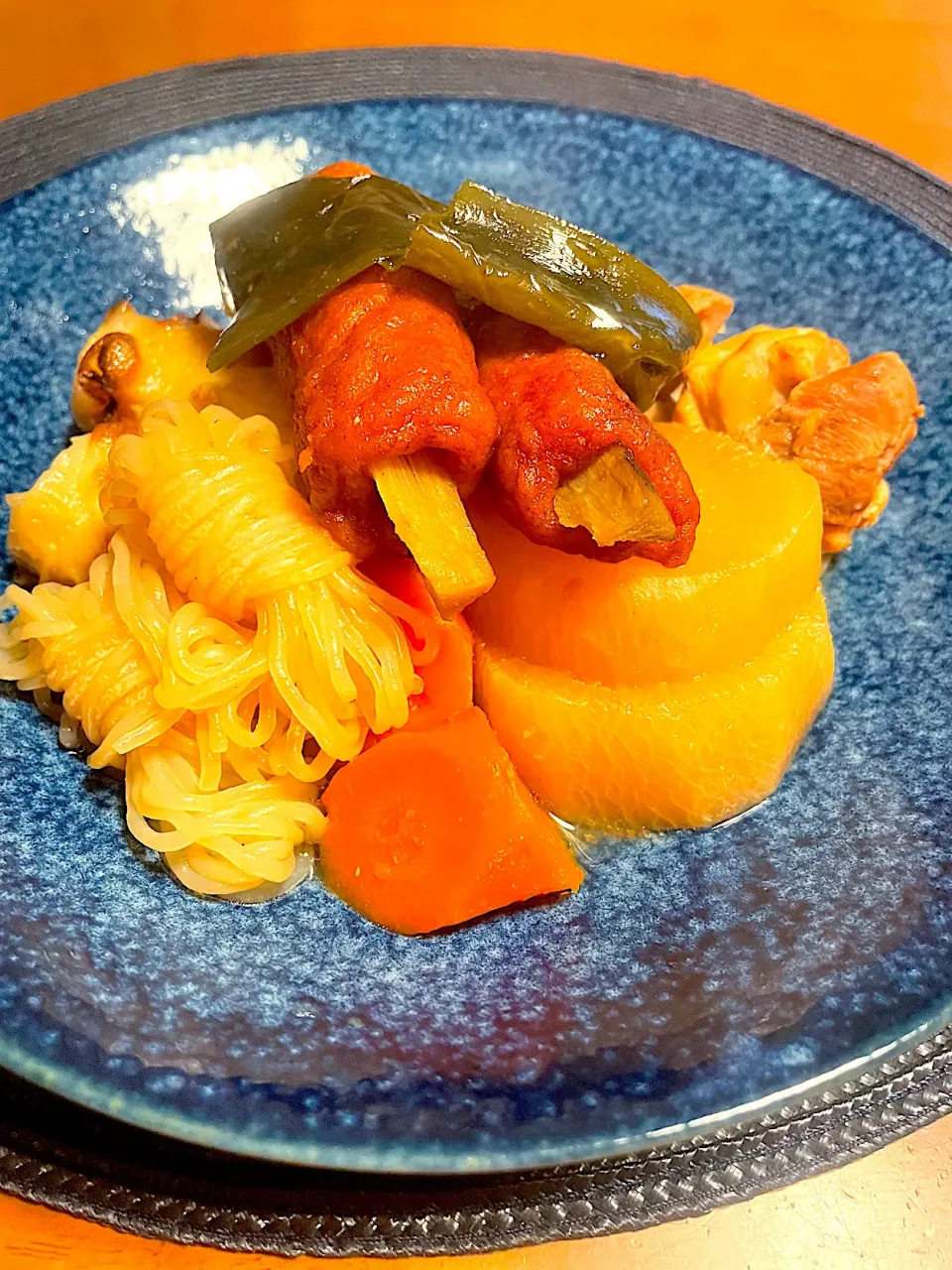 大根1本で煮物を作りました|めんちゃんさん