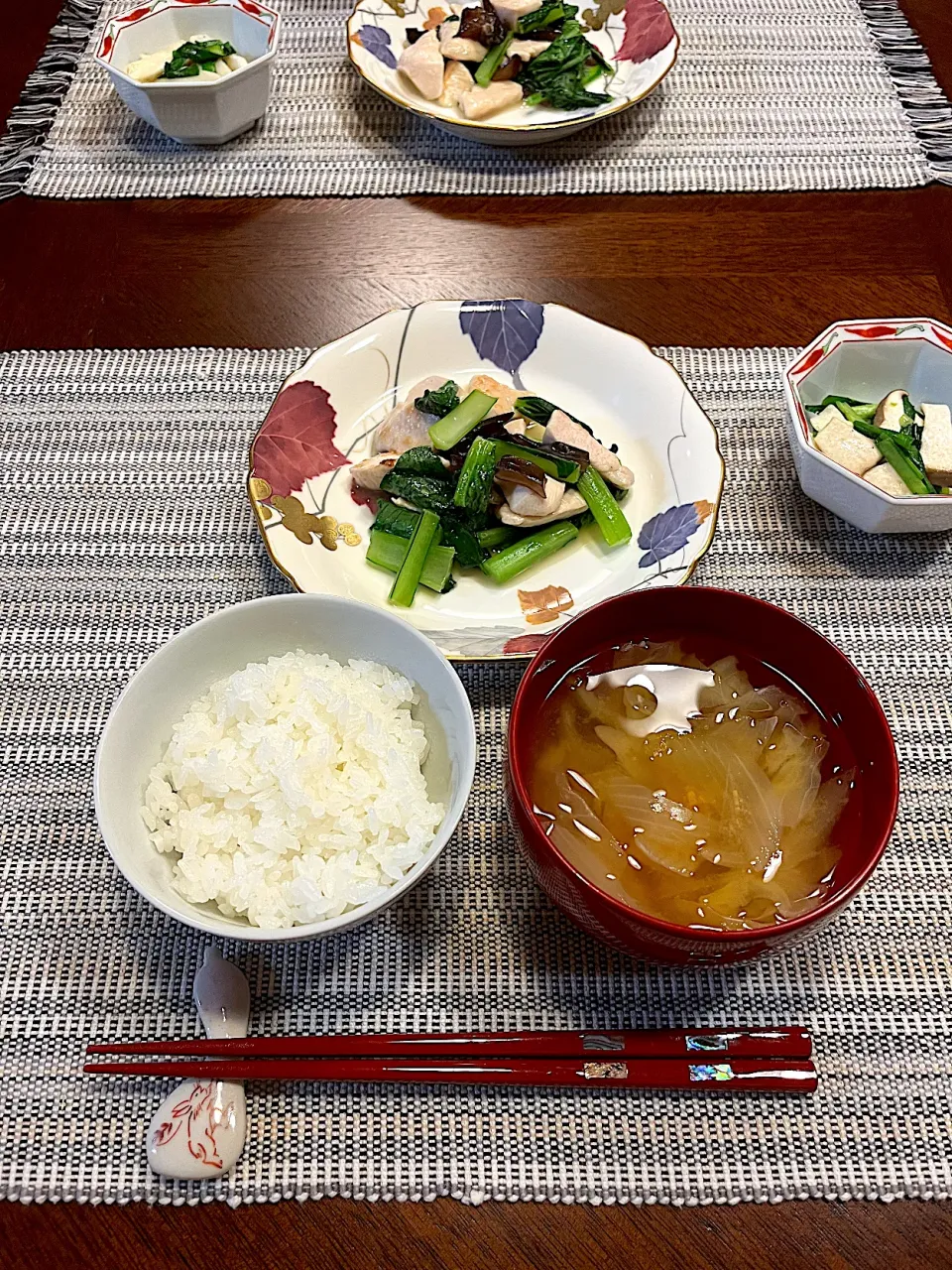 鶏むね肉と小松菜の中華炒め|lingesさん