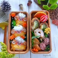 モコモコひつじさん🐏
おにぎり弁当|ayano.adshさん