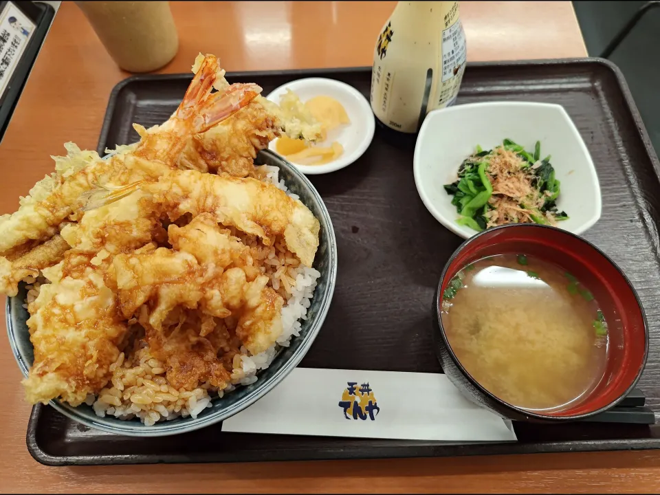 冬のぜいたく天丼|アクちゃんさん
