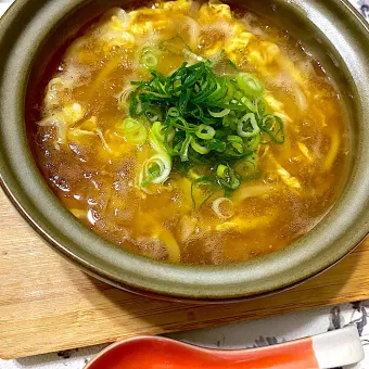 Snapdishの人気料理写真:生姜玉子あん掛けうどん