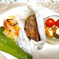 作り置き焼き豚の蒸籠蒸し|yasukoさん