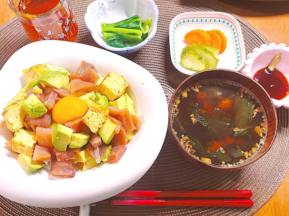 漬け丼のおゆはん|ゆうかさんさん