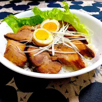 sakurakoさんの料理 漬け込んで焼くだけで本格焼豚(＾ω＾)～焼きあがり～