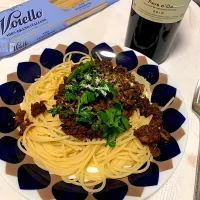 スパゲッティ・ボロネーゼ　#飲酒記録|KimaLABOさん