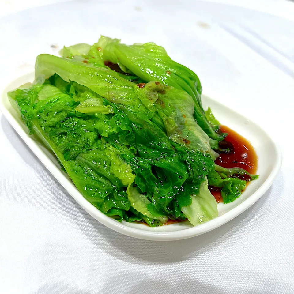 高湯灼唐生菜|skyblueさん