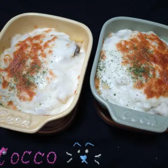 Snapdishの人気料理写真:チキンマカロニグラタン✨