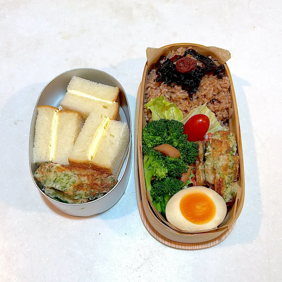 今日のオット弁当と、高３ムスメ弁当。|chi.aさん