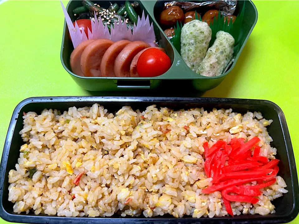 高2息子お弁当🌈11/14(金)チャーハン|KCo🌈さん