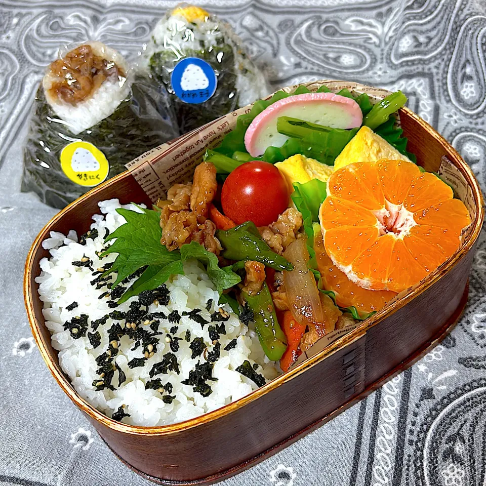 スタミナ炒め弁当|SaDaさん