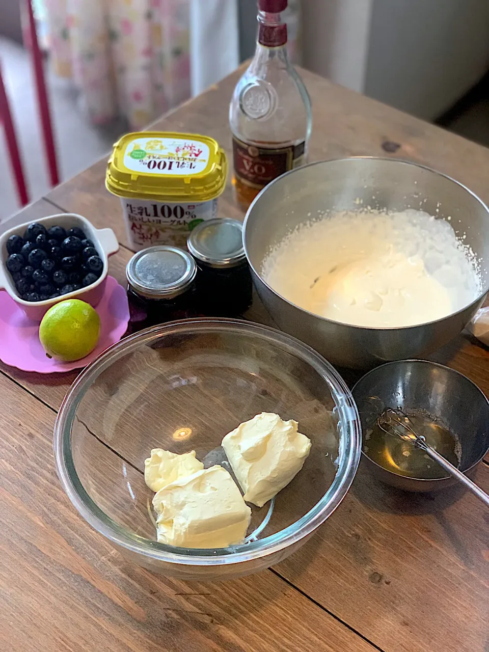 ブルーベリーレアチーズタルト②|イズミさん