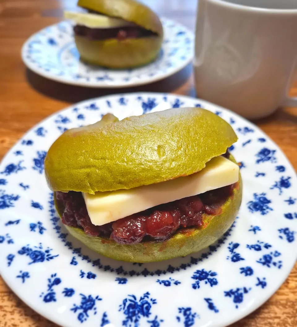 朝食🥯あんバターサンド|ゆきさんさん
