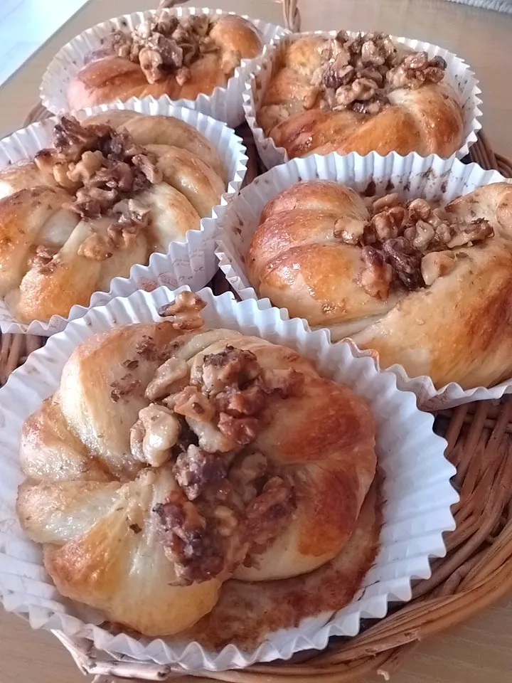 はちみつナッツのバターシュガーパン|矢野京子さん