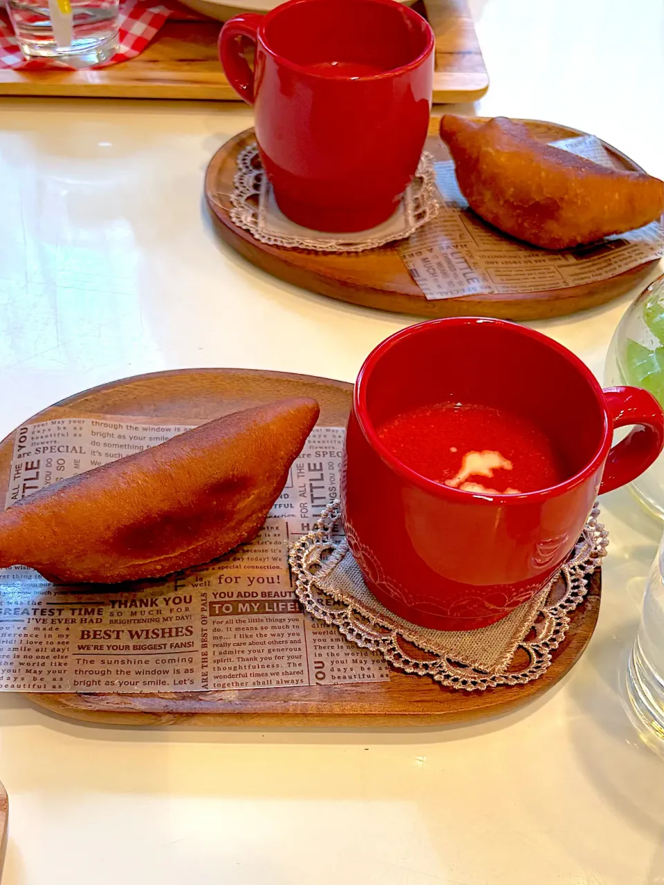 手作り生地からのミニピロシキとビーツのスープ|ＥMＩさん