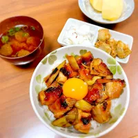 焼き鳥丼|teritamagoさん