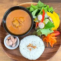 新生姜のチキンカレー🍗