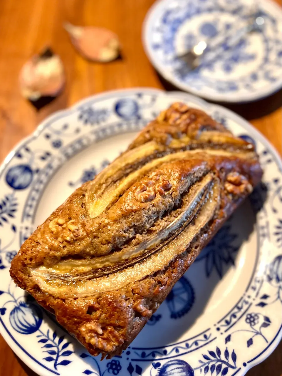 バナナと胡桃の紅茶パウンドケーキ🫖|アッコ✨さん