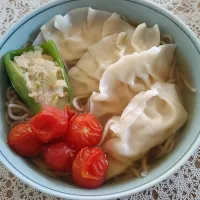 もりもり水海老餃子の蕎麦|玉利晴美♡さん