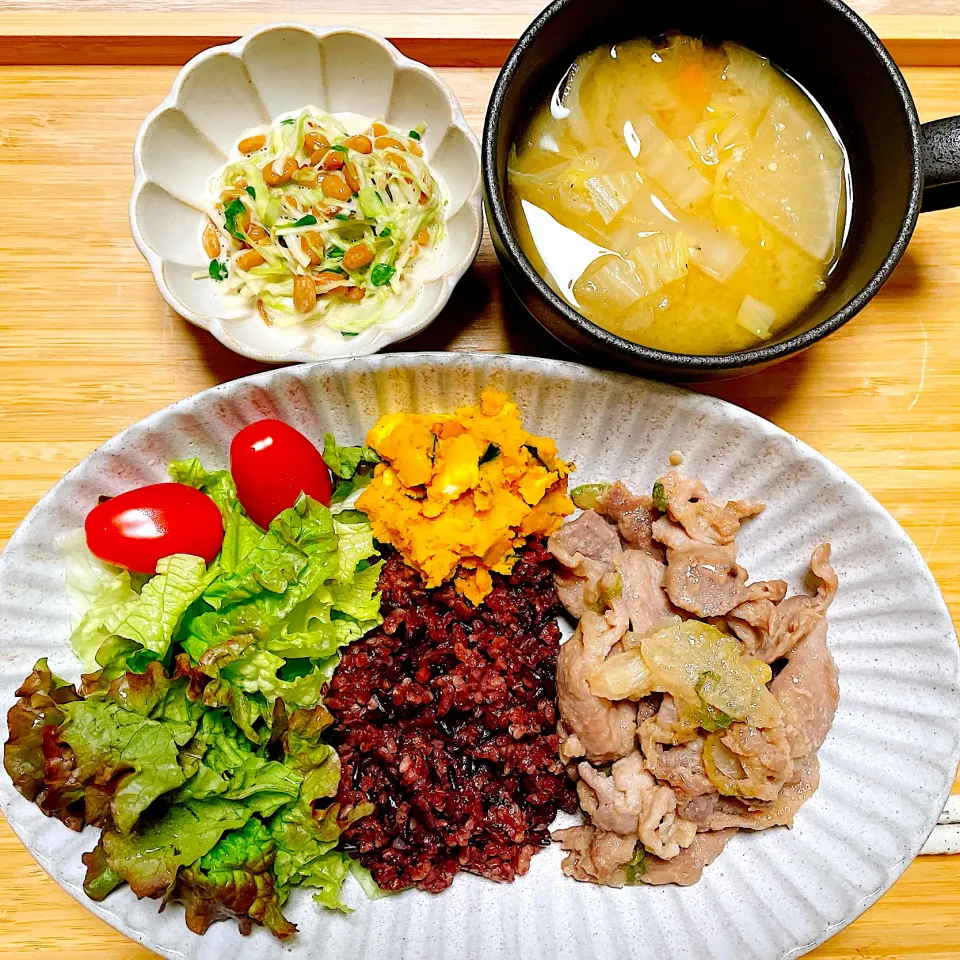 🐷夜【豚肉のネギ塩麹漬け】🐷|Laniさん