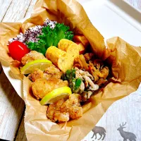 🐔昼【唐揚げ弁当】🍋| Laniさん