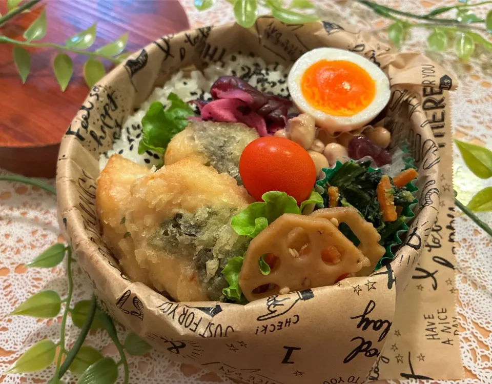 梅しそチキン弁当|haruさん