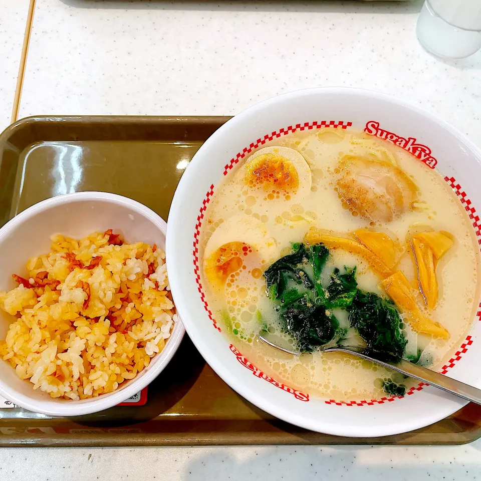 🍜昼【濃い味スガキヤラーメン】🍚|Laniさん