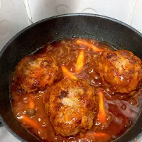 煮込みハンバーグ|あーさん