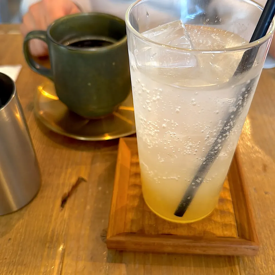 自家製ジンジャーシロップソーダ割り|gohan♡さん