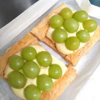 ぶどうのカスタードパイ|トーコさん