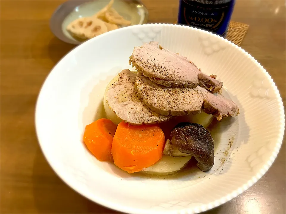 豚肩ロース肉と野菜煮|リフルシャッフルさん