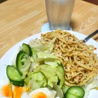 生パスタペペロンチーノ|aiさん