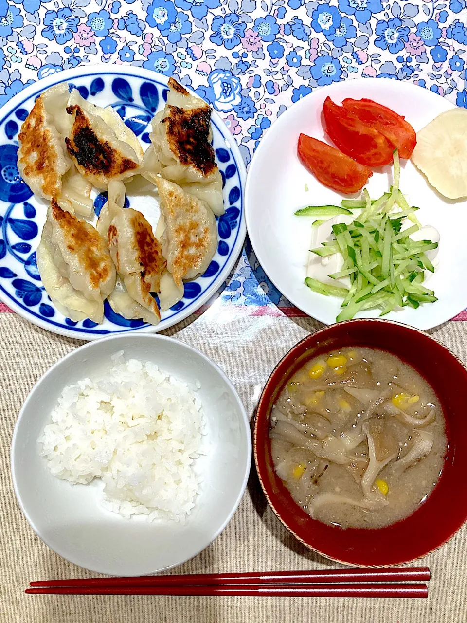 餃子と冷奴|おしゃべり献立さん