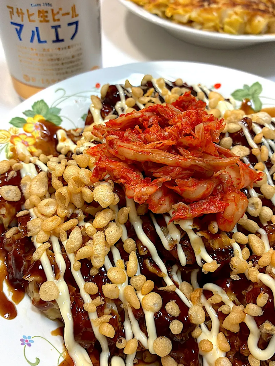 お好み焼きキムチトッピング|なおさん